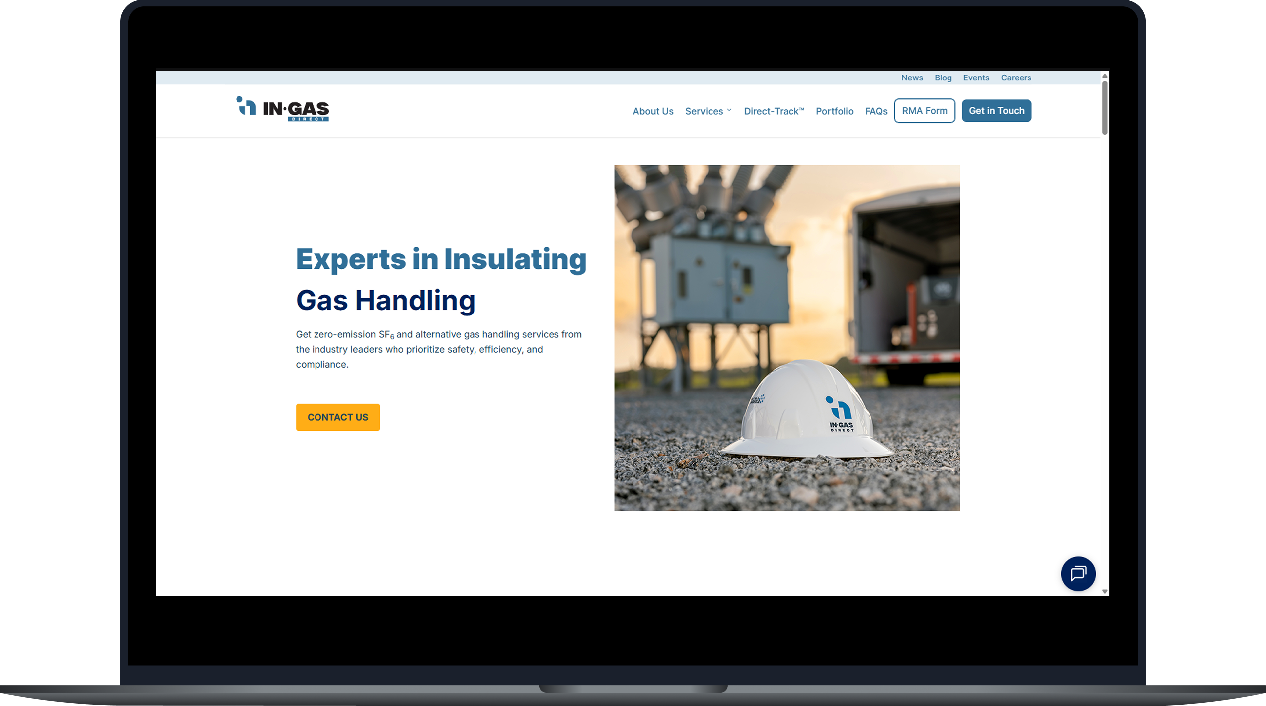 SF6 Gas Provider Website